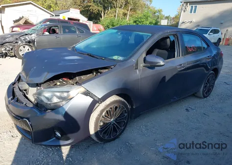 2016 Toyota Corolla S Plus из США, поврежденный, VIN 2T1BURHE4GC496843